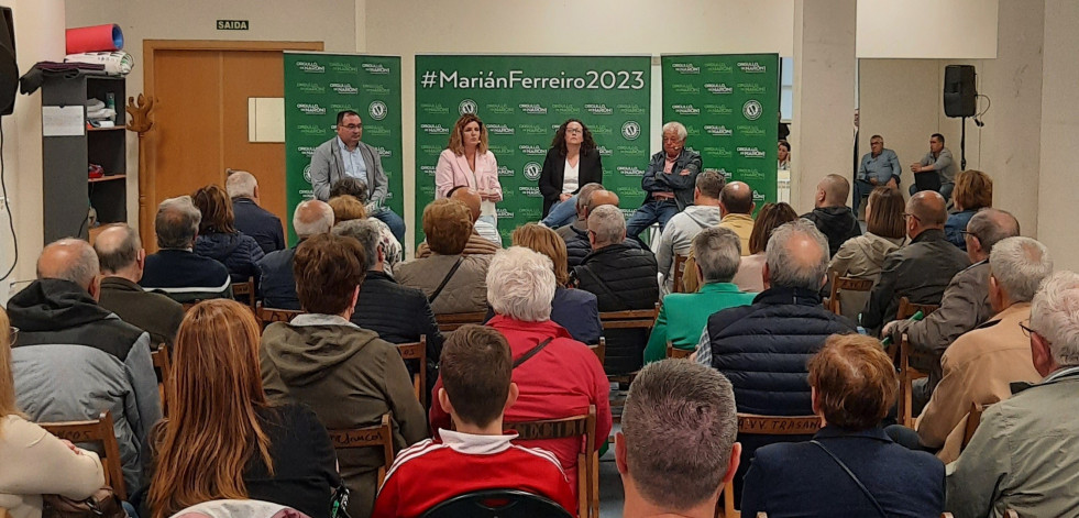 Ferreiro avanza un proyecto de senda para Narón que unirá las parroquias de A Gándara, Xuvia y Pedroso