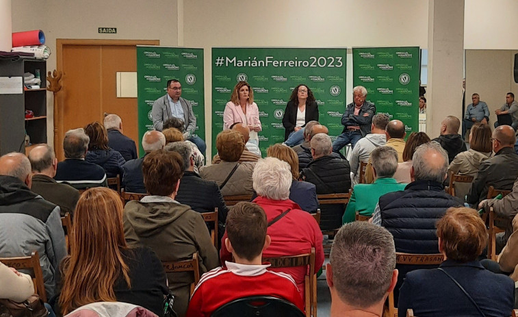 Ferreiro avanza un proyecto de senda para Narón que unirá las parroquias de A Gándara, Xuvia y Pedroso