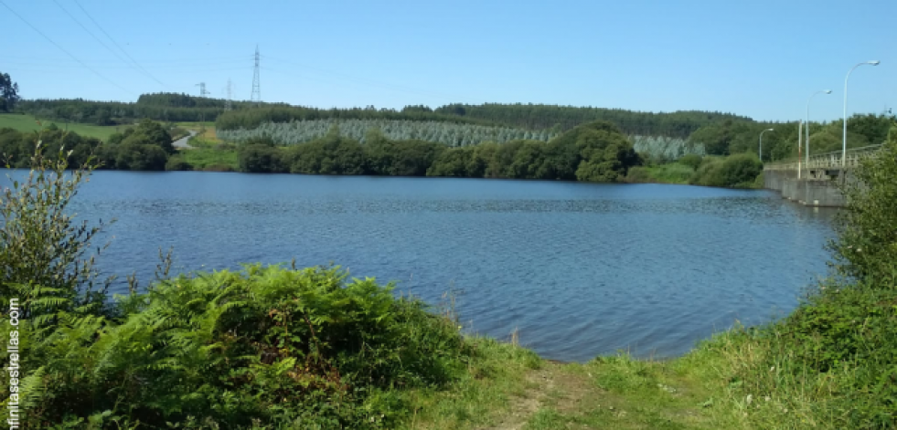 Rescatan de un embalse de Ordes el cadáver de un hombre que salió a pescar en la tarde del miércoles