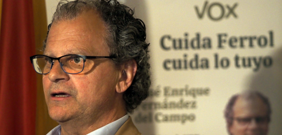 FERROL | J. Enrique Fernández del Campo (Vox) | “Las encuestas nos dan uno o dos ediles”
