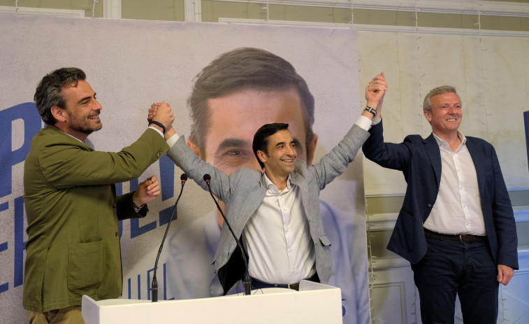 Alfonso Rueda pide el apoyo para Rey Varela, “un candidato que va más allá de unas siglas”