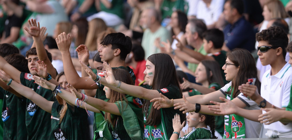 La vuelta del Racing de Ferrol a segunda, en fotos