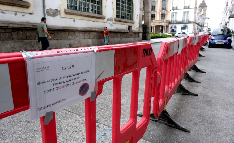 No más obras en la calle de la Iglesia por ahora