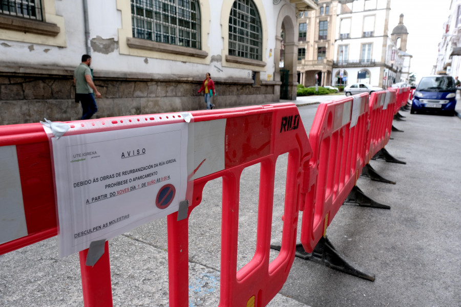 No más obras en la calle de la Iglesia por ahora