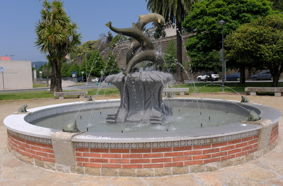 La fuente de la Ranita recupera su esplendor tras la obra de rehabilitación
