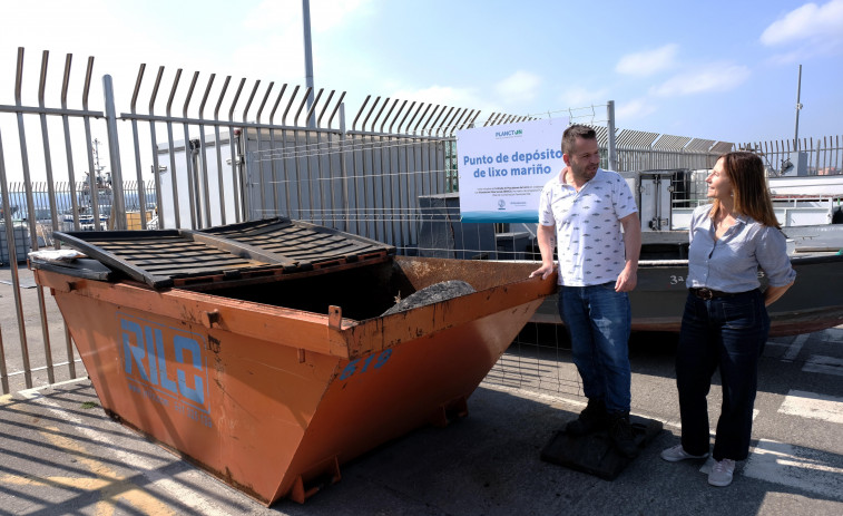 Afundación y la Cofradía de Ferrol unen fuerzas contra los residuos marinos