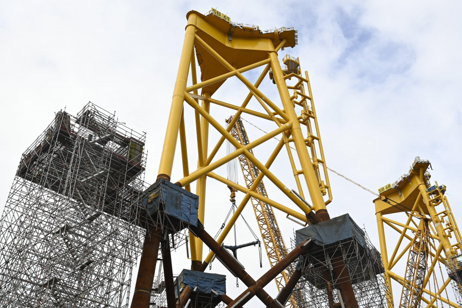 Nervión ensamblará para Navantia las “jackets” de Dieppe Le Tréport