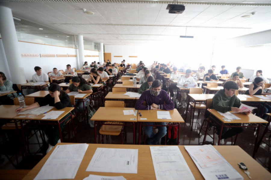 Casi 12.800 estudiantes gallegos se enfrentan desde este martes a la ABAU