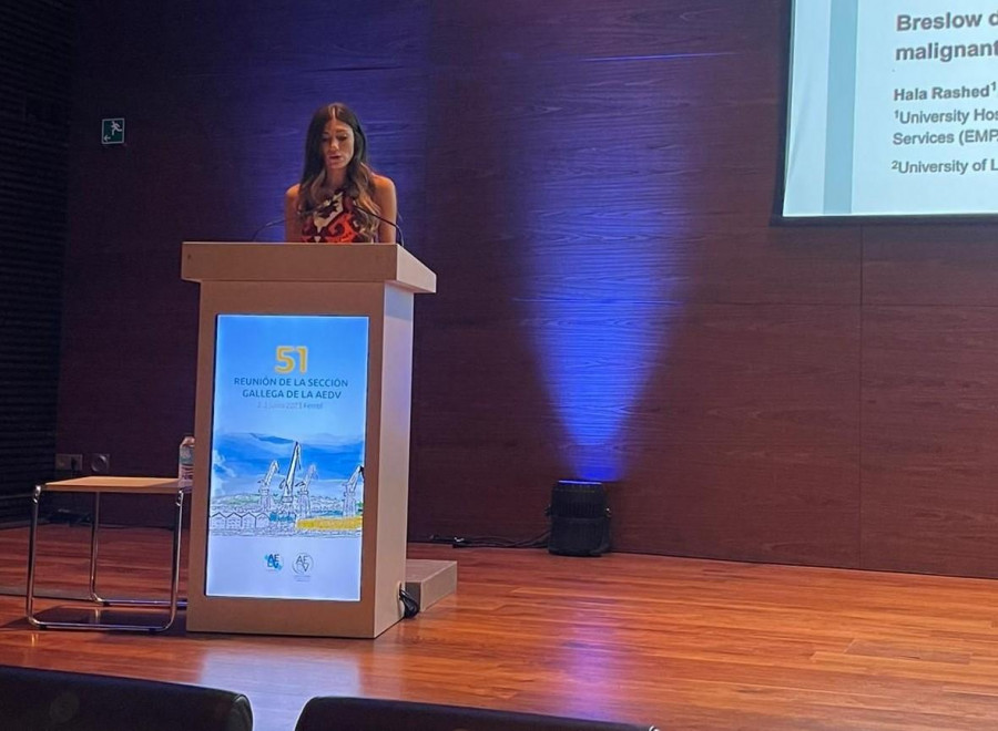 Profesionales del CHUF reciben dos premios en el encuentro gallego de Dermatología