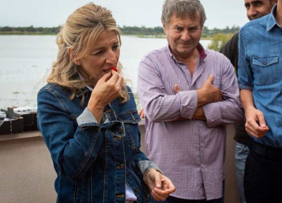 Yolanda Díaz acusa al PP de "profundizar el crimen ecológico" en Doñana