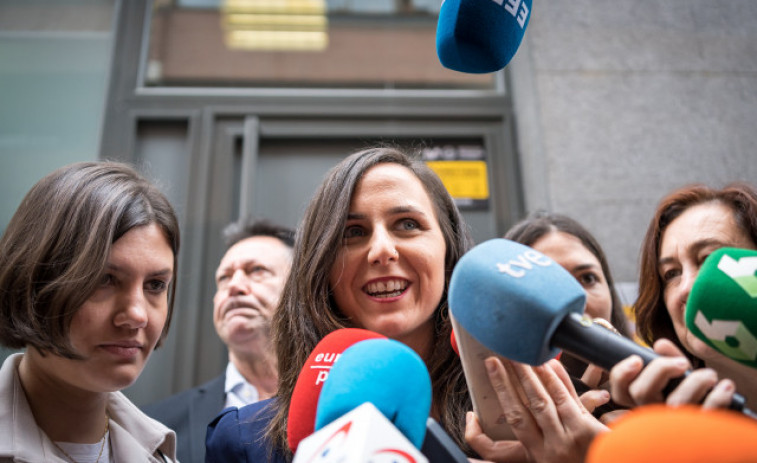 Podemos irá con Sumar al 23J pero tratará de evitar el veto a Irene Montero hasta el final
