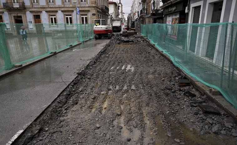 La calle de la Iglesia ya cuenta con un nuevo tramo del vial levantado