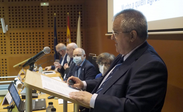 Luis Arantón ingresa na Real Academia de Enfermaría de Galicia cun acto no Marcide