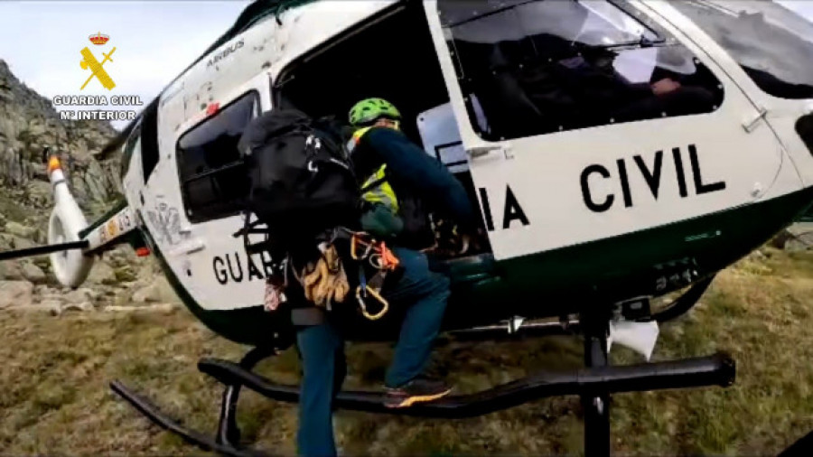 Rescatan a un senderista con hipoglucemia cuando hacía una ruta en Tornavacas