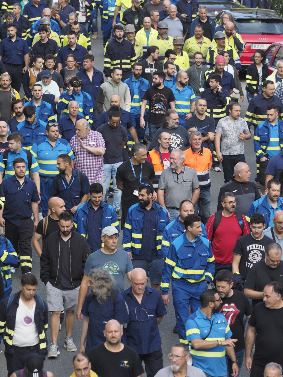Encierros en Navantia dentro del calendario de protestas en Ferrol
