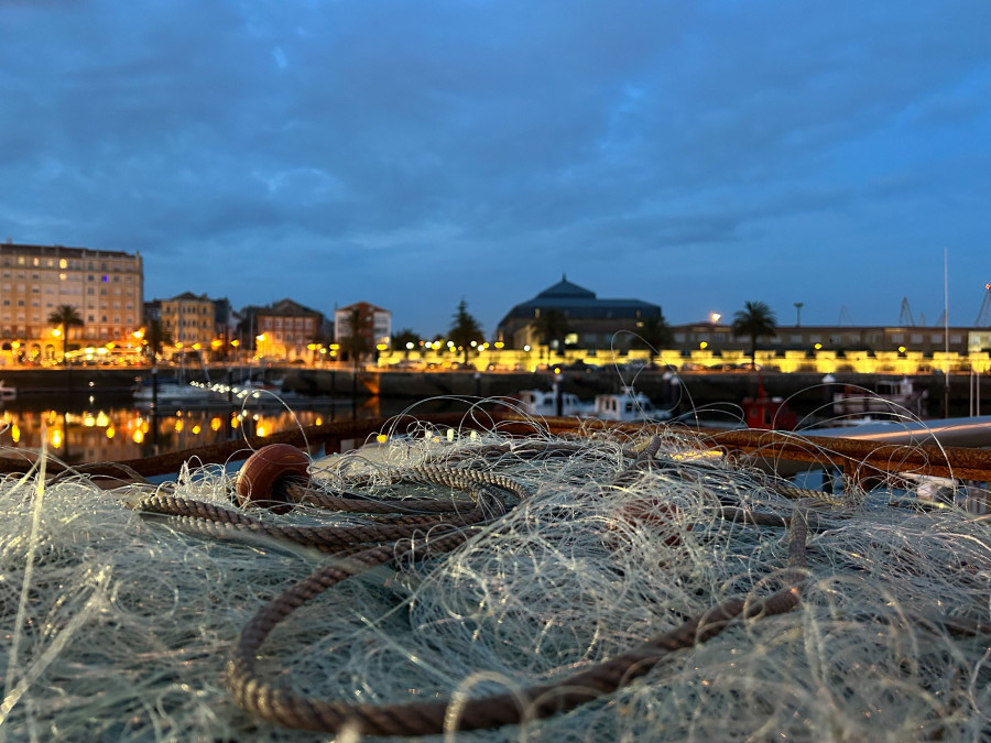 Pepa González-Valerio, ganadora del certamen de fotografía del Puerto de Ferrol
