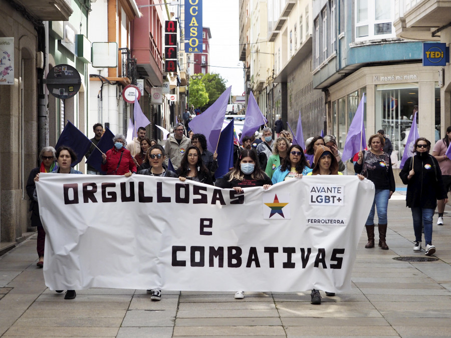 Unha manifestación percorrerá Ferrol o mércores no Día do Orgullo LGBTQI+