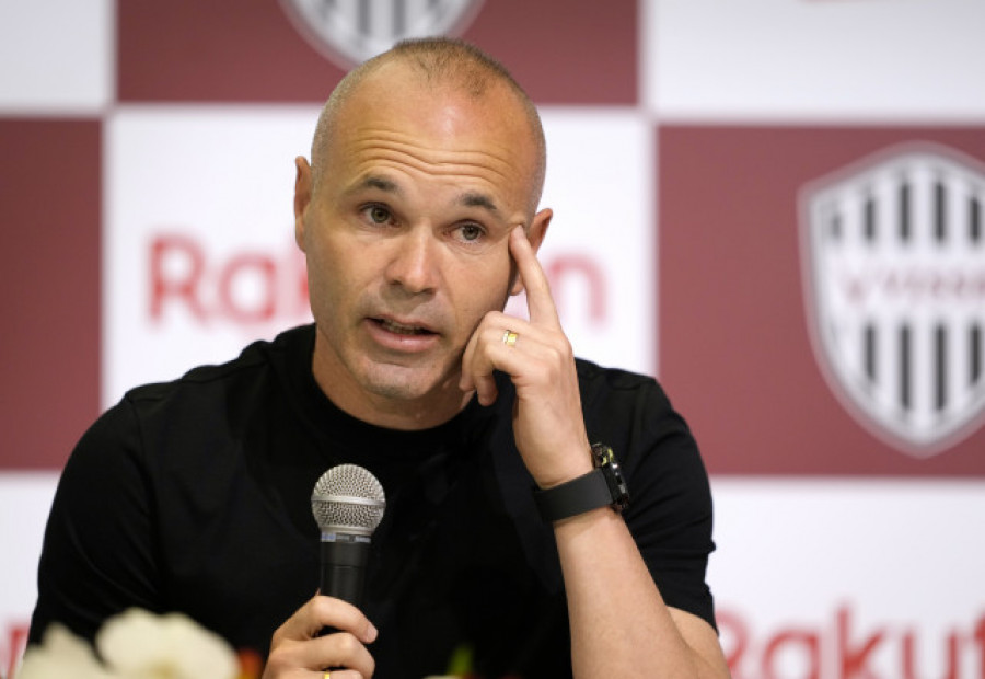 Iniesta, en su despedida del Vissel Kobe: "Aquí he crecido como jugador y persona"