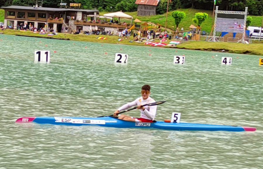 El K2 de Allegue y el K1 de Martín López, fuera de las medallas