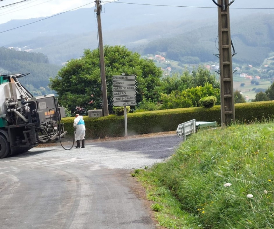 Valdoviño acondiciona 20 pistas e camiños municipais cun investimento de 211.000 euros
