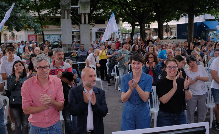 Pontón y Rego animan en Ferrol a “encher as urnas cos votos ao BNG”