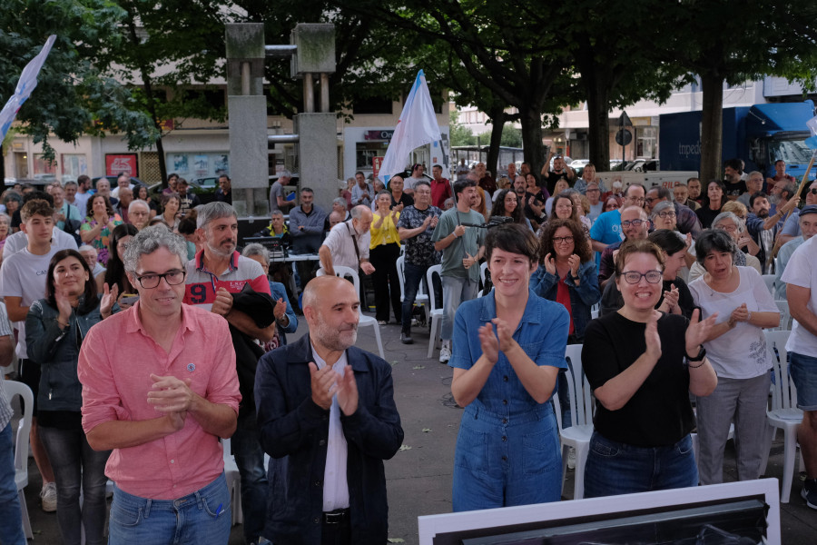 Pontón y Rego animan en Ferrol a “encher as urnas cos votos ao BNG”