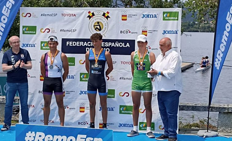 Marcos Casal, subcampeón de España infantil