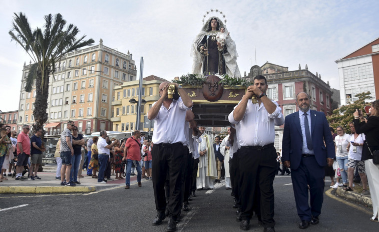 La procesión del Carmen de la Junta de Cofradías parte esta tarde de la capilla de la Merced de Ferrol