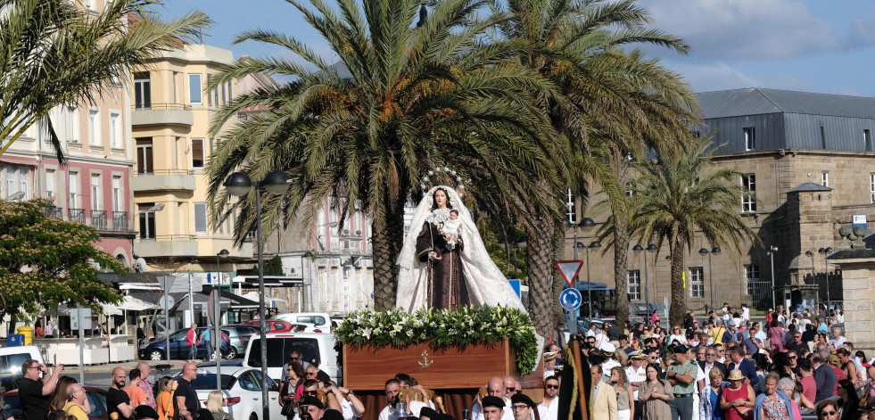 Celebración de la Virgen del Carmen en  Ferrol
