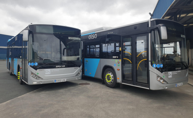 Servicios especiales de autobús con motivo de las fiestas de A Gándara, en Narón
