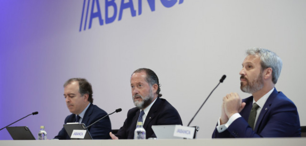 Abanca gana 412 millones en el primer semestre, 