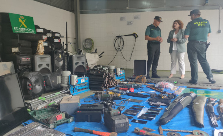 Detenidas quince personas en A Coruña y Lugo por su presunta participación en 40 robos con fuerza