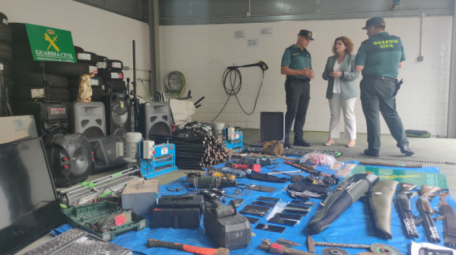 Detenidas quince personas en A Coruña y Lugo por su presunta participación en 40 robos con fuerza