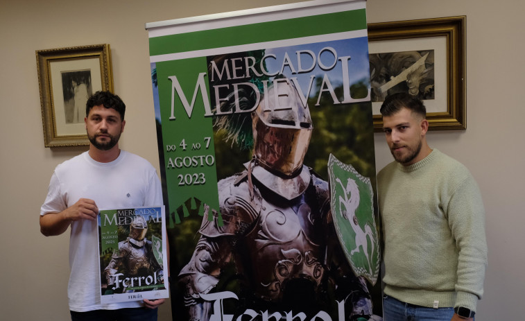 La Feria Medieval se traslada este fin de semana a la dársena de Curuxeiras