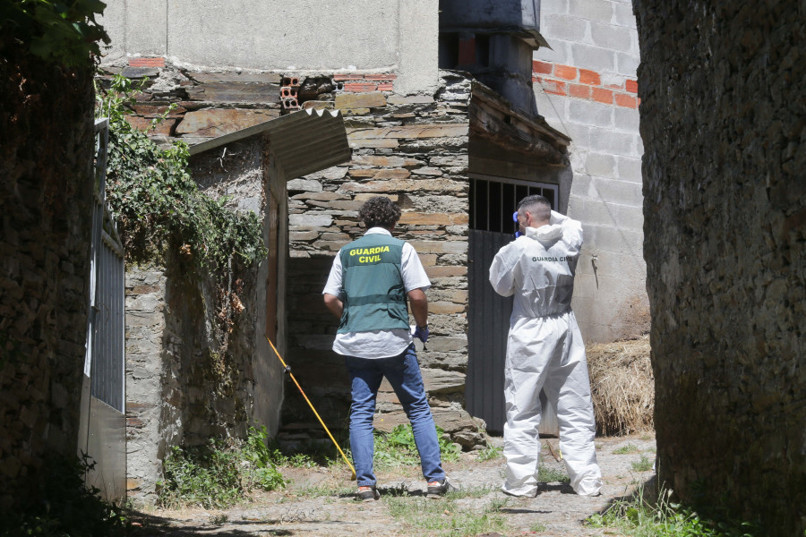 Detenido un hombre en Samos por matar a un vecino y herir de gravedad a su mujer