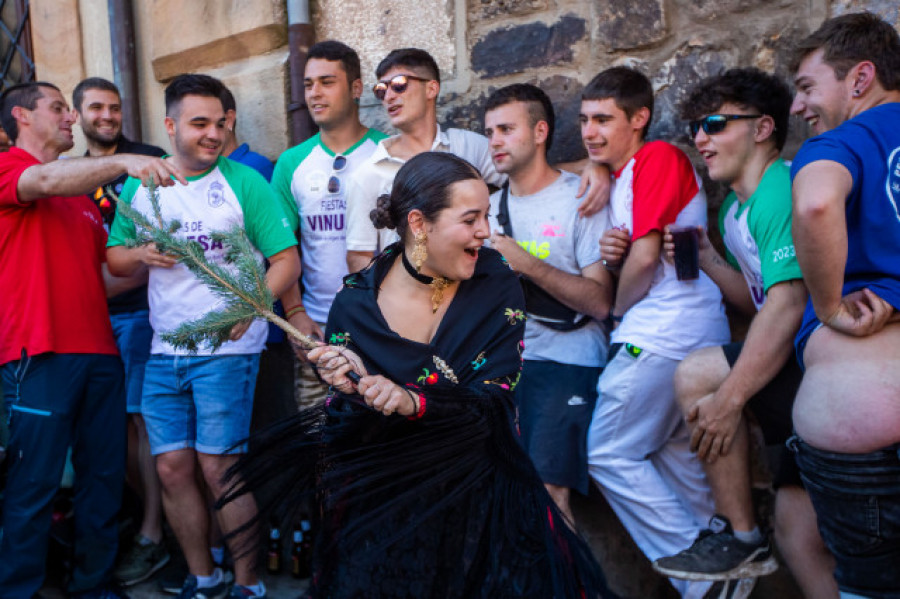 La Pinochada resalta en Soria el protagonismo femenino