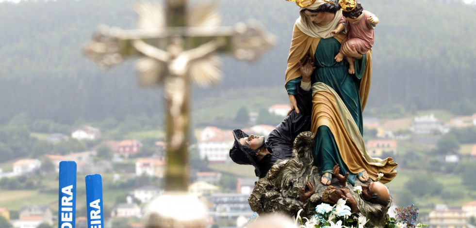 Cedeira procesión marítima