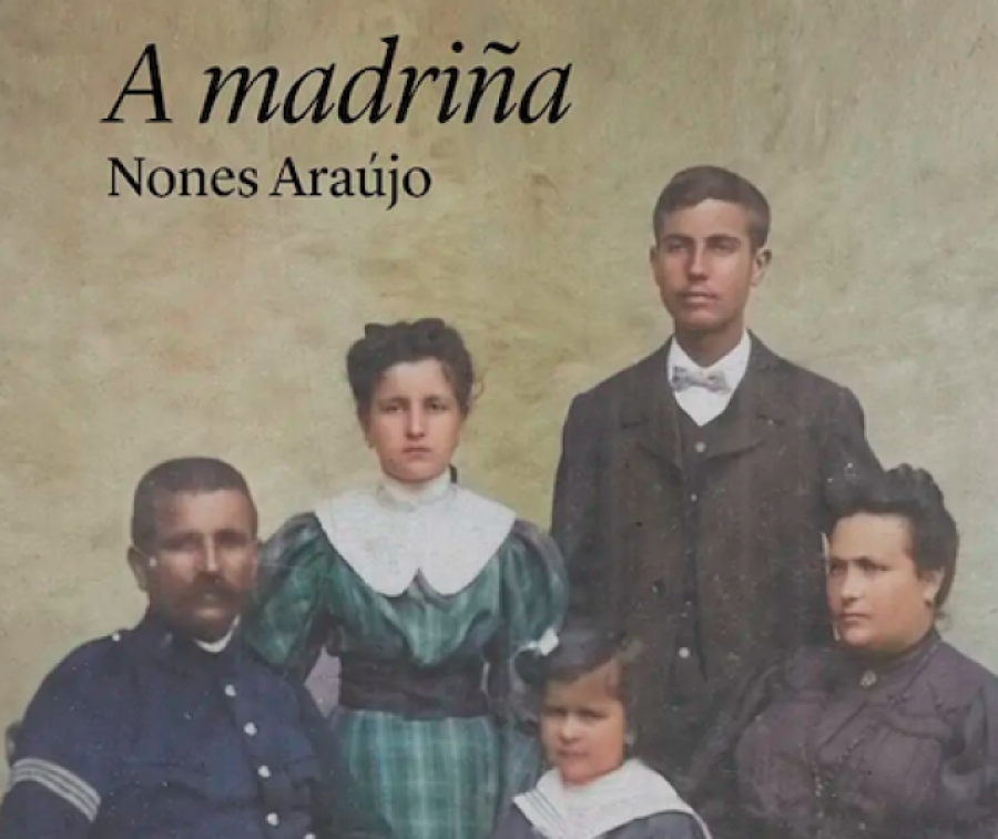 La escritora Nones Araújo presenta A Madriña, novela ganadora del I Premio de Novela Curta "Alén"