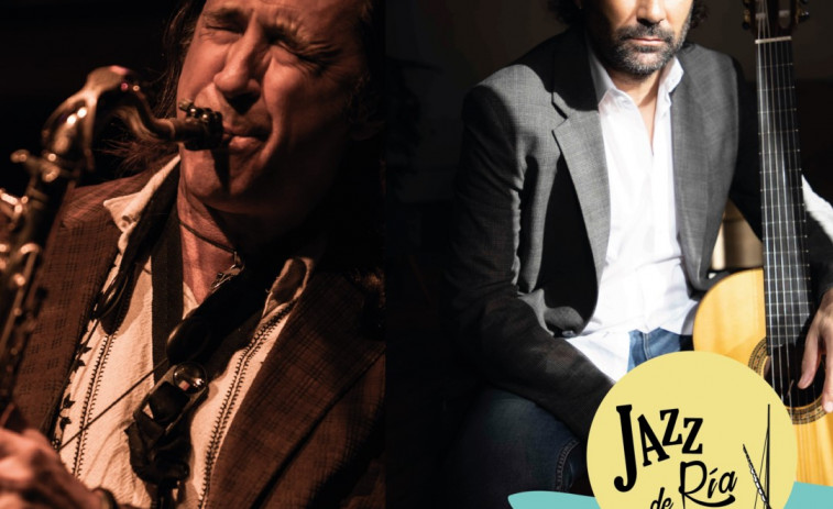 Josemi Carmona y Jorge Pardo acercan el Jazz de Ría al flamenco en el concierto inaugural en Narón