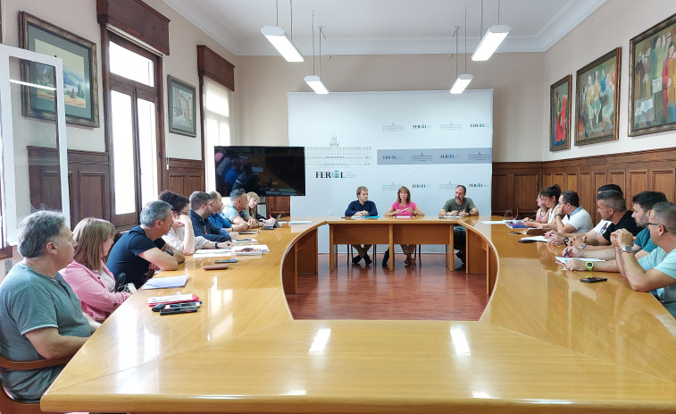 Concello de Ferrol y sindicatos ultimaron el capítulo I de los presupuestos