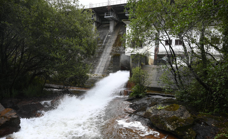 La ocupación del embalse de As Forcadas se mantiene por encima del 80% del total