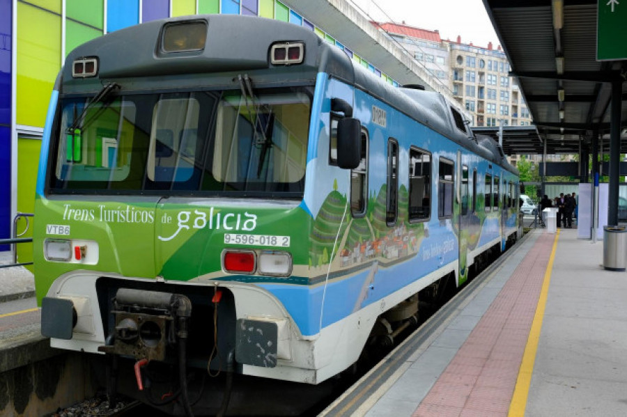 Los Trenes Turísticos de Galicia ya alcanzan una ocupación del 80 %