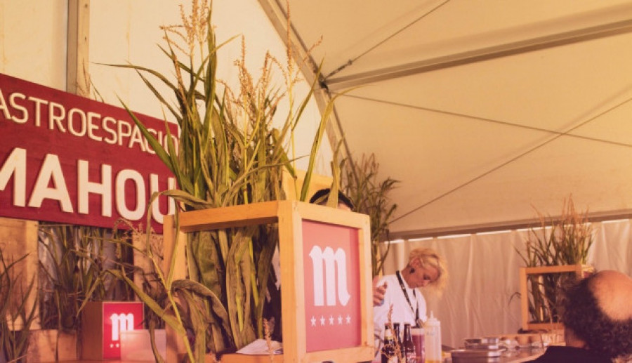 Gastroespacio Mahou en el Festival de la Luz