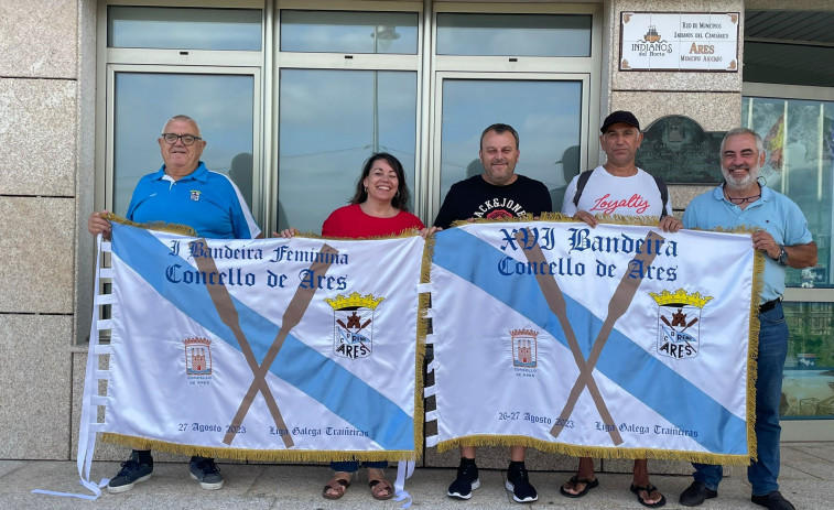 Ares acoge la gran fiesta final del remo autonómico
