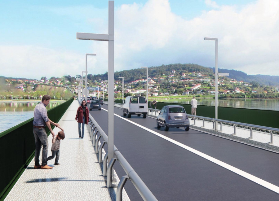 El Mitma adjudica por 6,7 millones la mejora del puente de Pontedeume