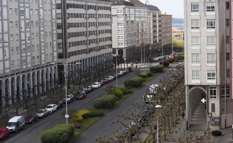 Herida una mujer en Ferrol al ser atropellada por un autobús
