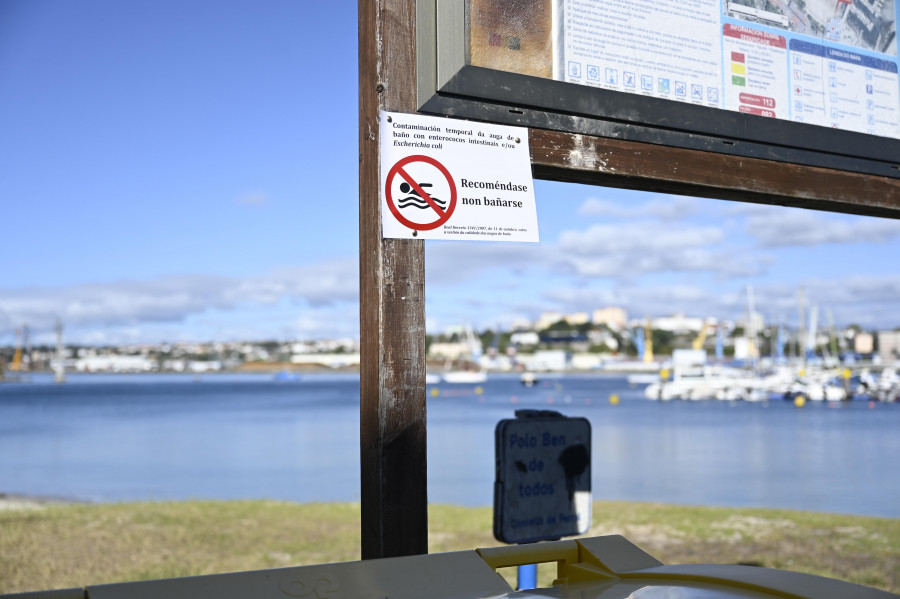 Cierran al baño la playa de A Graña tras detectar la bacteria E.coli