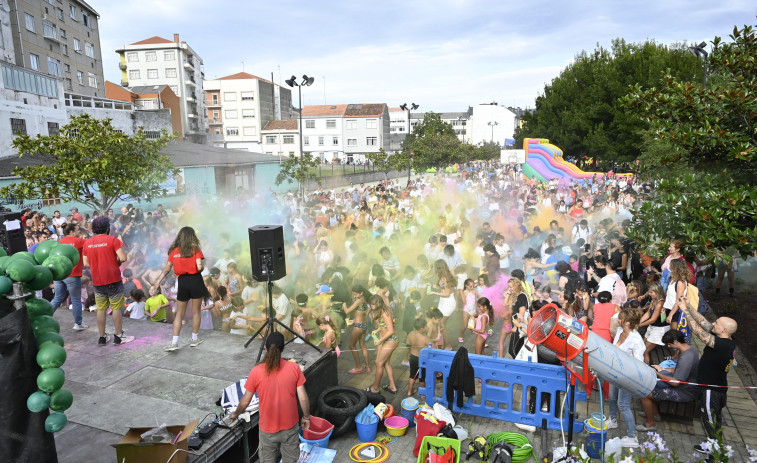 Los más pequeños de Narón despidieron el verano con una gran celebración en Freixeiro