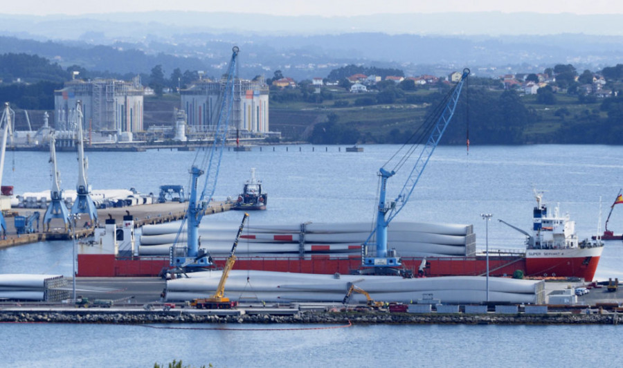 Las exportaciones ya suponen el 31% del tráfico portuario de Ferrol