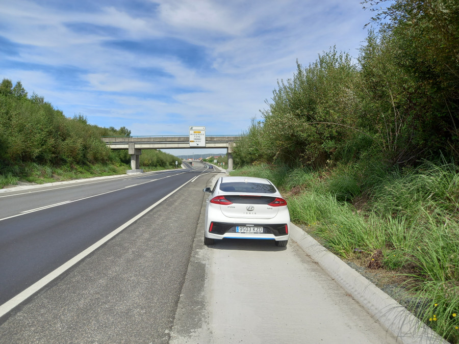 Finalizan las obras de mejora de la vía de alta capacidad que conecta Ares y Mugardos